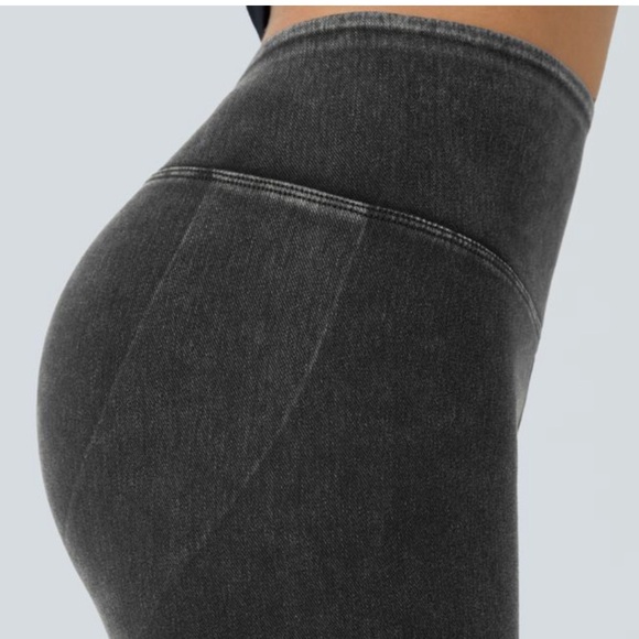 HALARA Flex™ ✨High Waisted Stretchy Knit Denim Casual Leggings - Picture 4 of 10